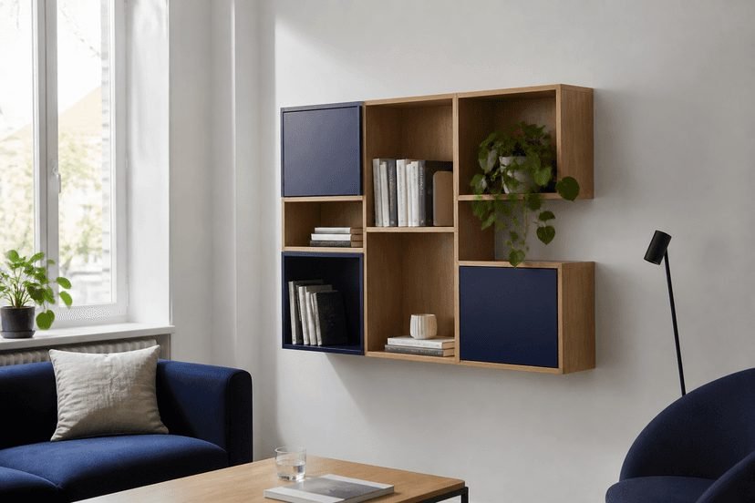 Regalmodul Compact — Einsatz